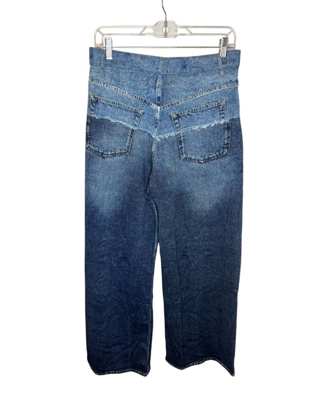 Elan Jade Sweatpant Jean Colorblock NWT - Size M - Picture 8 of 8